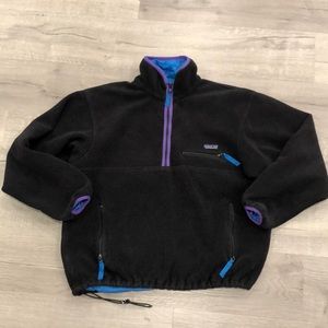 PATAGONIA Rare - vintage. fleece with wind proof interior lining. Fits like L